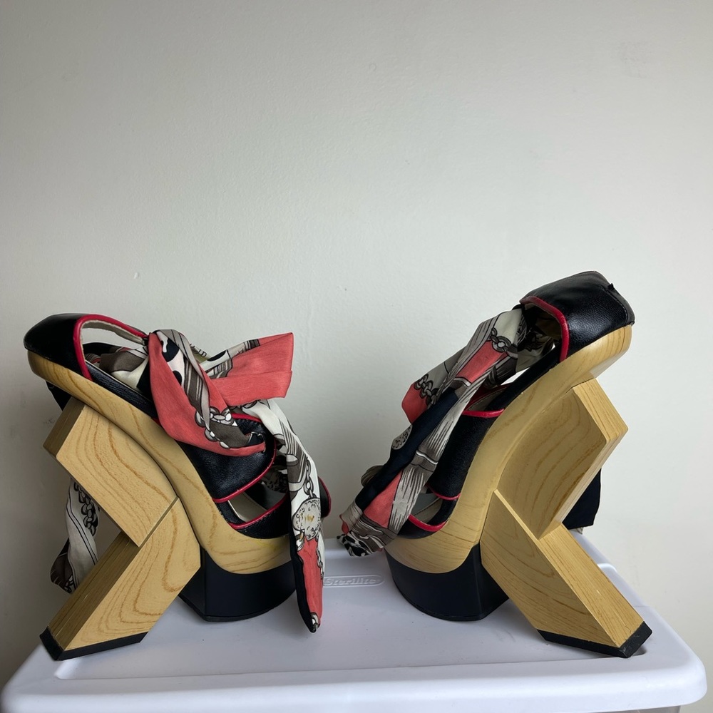 Wooden Heels Shoes